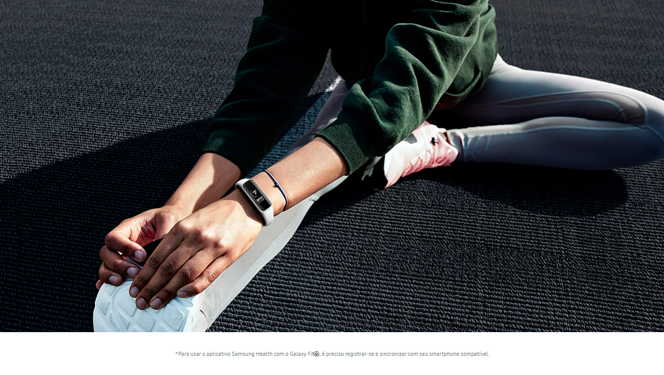 Smartwatch Samsung Galaxy Fit E SM-R375 Preto